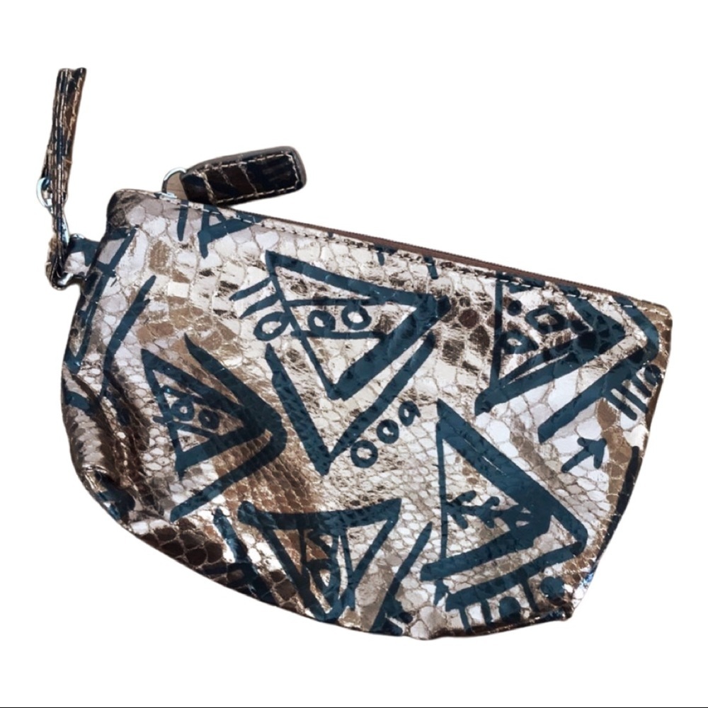 Carlos falchi wristlet